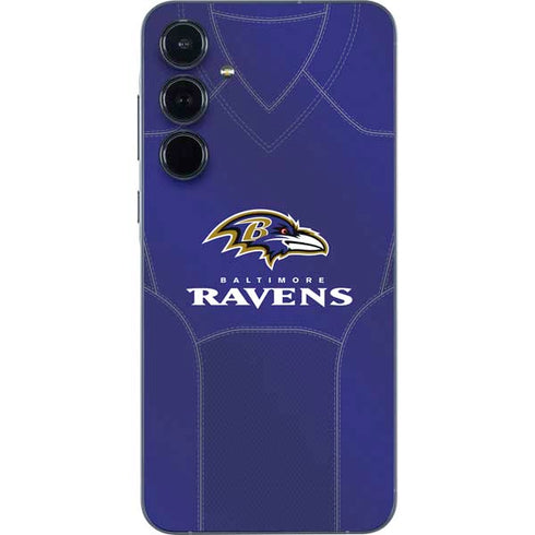 NFL Baltimore Ravens Team Jersey Galaxy A55 5G Skin